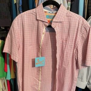 (New) Short Sleeve Button-down / Newport Isle / L